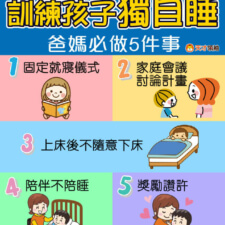 訓練孩子獨自睡方法