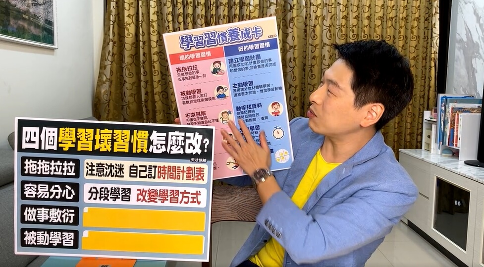學習習慣養成卡 王宏哲推薦