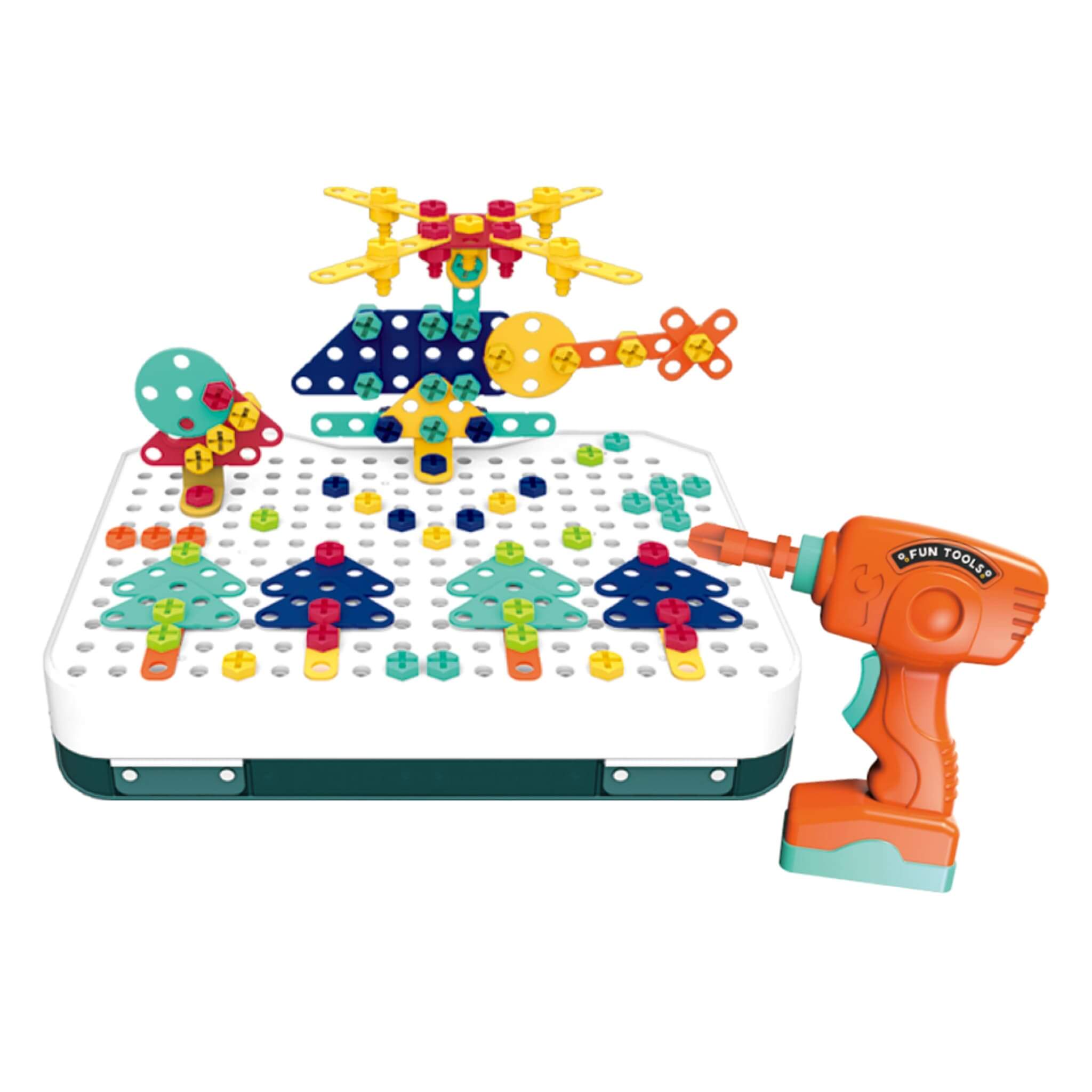 立體組裝工程師295pcs☆電動擬真工具