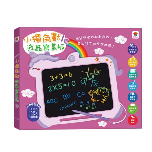 對年紀較小的孩子來說,畫畫是最容易讓他們安靜專注的活動。 這款畫板具有: 抗藍光設計 一鍵清除功能 防擦鎖定 輕薄機身方便攜帶 孩子可以在車上畫畫、寫字、玩簡單遊戲,也能練習ABC或數字。